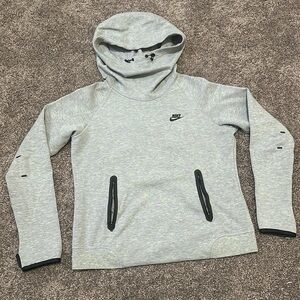 Nike Tech Fleece Running Pullover Funnel Hood size Large